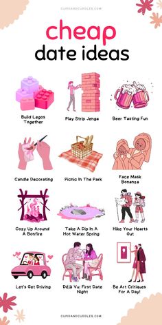 a poster with different types of items on it