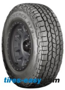 an all terrain tire on a white background