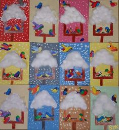 Pani Zima, Winter Crafts Preschool, Kindergarten Art Lessons, Winter Activities Preschool, Easter Decorations For Church, Winter Classroom, Winter Kindergarten