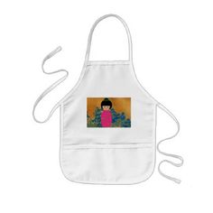 Asian Dolls Kids' Apron - home gifts cool custom diy cyo Kids Painting Apron, Child’s Apron