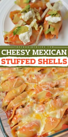 Make dinner easy and delicious with Cheesy Mexican Stuffed Shells! Loaded with ground beef, cream cheese, and enchilada sauce, these rich, creamy, and cheesy shells are freezer-friendly and absolutely mouthwatering. Perfect for your weeknight dinner ideas!