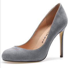 Nwt Castamere Round Toe Stiletto Pump In Suede Gray Round Toe Slip On Manmade Material Imported Rubber Sole Synthetic Material,Round-Toe,Normal Shoe Width Runs True To Size Standard Us Size, 4 Inch Or 10cm Heel Size 7 Fitted Suede Court Shoes For Party, Fitted Suede Closed Toe Heels, Chic Fitted Gray Heels, Fitted Suede Court Shoes With Round Toe, Gray Fitted Heels For Evening, Fitted Gray Heels For Evening, Fitted Court Shoes For Office, Fitted Suede Heels With Round Toe, Gray Heels For Formal Occasions