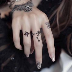 Wedding Ring Stencil Tattoo Kit Music Note Finger Tattoos For Women, Wedding Band Tattoo For Her, Wedding Ring Tattoo Designs, Marriage Ring Tattoos, Wedding Band Tattoo, Ring Tattoo, Wedding Ring Tattoo, Finger Tattoo For Women, Tattoo Wedding Rings