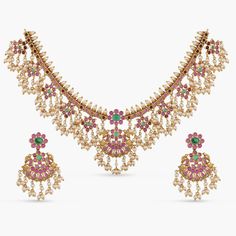 Tarinika Jewellery, Guttapusalu Necklace, Antique Necklace Set, Wedding Jewellery Designs, Pearl Cluster Necklace, Neck Pieces Jewelry, Indian Jewelry Sets, Choker Pendant, Studded Necklace