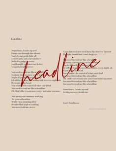 the word fearless written in red ink on a beige background with an inscription underneath it