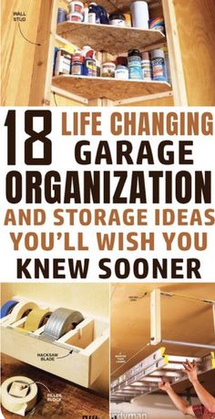 Garage Organization Hacks, Organize Garage, Organized Garage, Garage Storage Inspiration, Garage Organization Ideas, Garage Organisation, Garage Workshop Organization, Diy Organizer