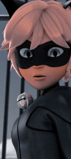 the animated character is dressed as a catwoman