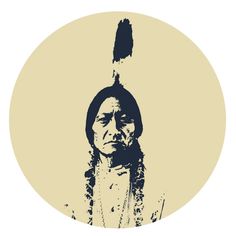 sitting bull Sitting Bull Tattoo, Native Mythology, 2023 Tattoo, Bull Tattoo, Tatted Men, Sitting Bull, Bull Tattoos, Native American Paintings, Black N White