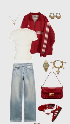 Adidas Spezials, Red Race, Downtown Outfits, Foto Tips, Sophia Loren, Streetwear Fashion Women