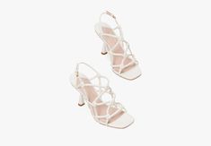 Our playful strappy heels are ready to hit the dance floor! We did these 3.5-inch stilettos in leather. | Kate Spade Coco Heels, Cream - 7.5 Festival Shop, The Dance, Dance Floor, Summer Essentials, Strappy Heels, Kate Spade, Coco, Jewelry Accessories, Summer Fashion