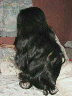 Desi Hair Care, Long Dark Hair Aesthetic, Desi Hair, Dream Hair, Shiny Hair, Aesthetic Hair, Gorgeous Hair