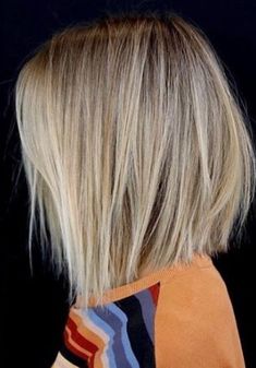 Cortes carre, lacio Dunner Wordend Haar, Fast Hairstyles, Inverted Bob, Shoulder Length Hair Cuts, Great Hairstyles, Haircut Hairstyle, Long Blonde, Short Blonde