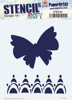 the stencil company - dieing templates - butterfly