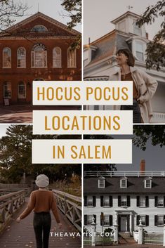 Hocus Pocus Filming Locations in Salem - The Awayist Salem Massachusetts October Hocus Pocus, Autumn In Salem, Hocus Pocus Locations In Salem, Salem Hocus Pocus Tour, Hocus Pocus Salem Ma, Salem Massachusetts Hocus Pocus, Hocus Pocus Filming Locations, Hocus Pocus Tour Salem, Salem Massachusetts October Outfits