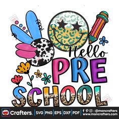 the back to school clipart is shown