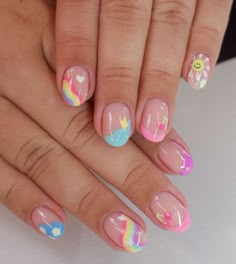 Hello Nails, Hippie Nails, Pretty Nail Designs, Dope Nail Designs, Really Cute Nails