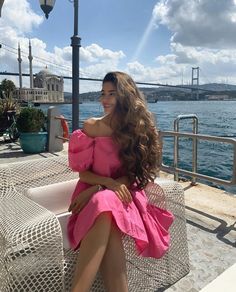 Istanbul Photography, Chocolate Hair, Hair Stylies, Slick Hairstyles, This City, Short Curly Hair, Dresses Kids Girl, Insta Photo Ideas