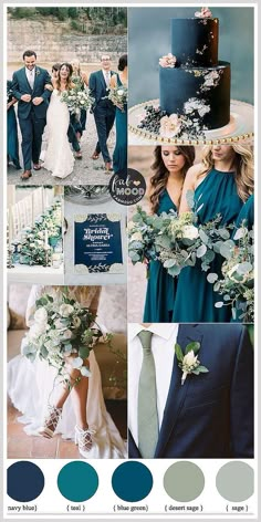 Winter Wedding Jewel Tones - Discover thousands of brands and great products, all designed for the modern shopper like YOU. Check It Out Now! Loft Wedding Ceremony, Teal Wedding Colors, Wedding Color Scheme, Wedding Color Combinations, Beautiful Wedding Hair, Wedding Color Combos, Loft Wedding, Blue Themed Wedding, Wedding Colors Blue