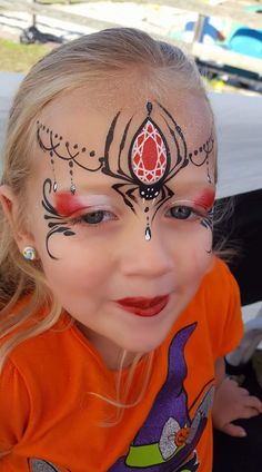 Face Paint Vampire, Maquillaje Halloween Infantil, Halloween Tårta, Spider Face Paint, Vampire Face Paint, Spider Face Painting, Spider Face, Halloween Face Painting, Halloween Face Paint