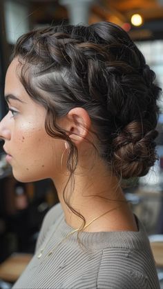 French Braid Buns, French Braid Updo, Dutch Braid Hairstyles, Braided Bun Hairstyles, Short Braids, Braided Hairstyles Updo, Hairstyles For Short Hair, Braids For Short Hair