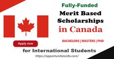 Merit Based Scholarships in Canada 2023-24 [Fully Funded]

Apply Now: https://opportunitiesinfo.com/merit-based-scholarships-in-canada/

#opportunitiesinfo #scholarships2023 #scholarships2024 #studyineurope #canada #fullyfundedscholaships #scholarshipswithoutielts #canadianuniversities #studyabroad #studyincanada #studyincanadawithoutielts #bachelors #masters #undergraduate #graduate #scholarships #scholarship #university #education #students #internationalstudents #MeritBasedScholarships Canadian Scholarships 2023, Merit Based Scholarships, National Merit Scholarship, Undergraduate Scholarships For International Students, Graduate Scholarships, Undergraduate Scholarships, Canadian Universities, 4.0 Scholarships