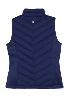 The Balie riding body warmer is a vest style made from polyester with a polyfill lining. The thick quilting is heat-pressed to prevent water seeping in through the seams and this riding vest is also water-repellent and windproof. Features The beaded logo, silver-colored details, and princess seaming add a modern and feminine touch. Offers an adjustable tab at the back. With its double zip, the Balie vest can be worn for horse riding or in town. All the padded jackets by Harcour are made without Functional Sleeveless Vest With Fleece Lining, Fitted Outdoor Puffer Vest, Fitted Puffer Vest For Outdoor, Outdoor Sleeveless Quilted Vest, Quilted Sleeveless Vest For Outdoor, Outdoor Quilted Sleeveless Vest, Sleeveless Nylon Vest With Padded Collar, Outdoor Nylon Vest With Padded Collar, Nylon Vest With Padded Collar For Outdoor