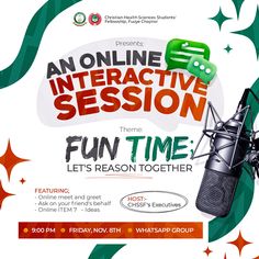 an online interactive session for fun time lets reason together