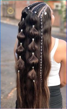 Do you want to try nature to cure your hair problems and promote growth? Try using Ayurvedic herbs! Herbs have been used for a very long time among various communities    in hair care. In this article we cover over 30 herbs that are can be used to promote hair growth. Hairstyles With Hair Down For School, Twist Braids Hairstyles Half Up, Braids Into Pigtails Half Up, Half Braided Hairstyles Straight Hair, Half Head Braid Hairstyles, Hairstyles With Colorful Rubber Bands, Hairstyles Half Up Half Down Braid, Hair Styles Teens, Woodsy Hairstyles