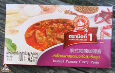 Thai Panang Curry Paste, Available Online at ImportFood.com Thai Panang Curry, Panang Curry Paste, Panang Curry, Curry Paste, Thailand, High Quality