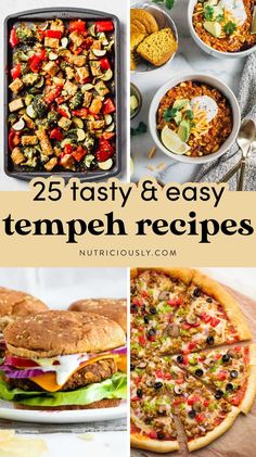 25 tasty and easy tempeh recipes that are perfect for lunch or dinner