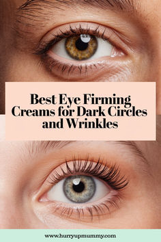 Close-up images of two eyes showing the difference in skin texture, highlighting the benefits of using a hydrating eye cream to reduce dark circles and wrinkles. Best Anti Wrinkle Eye Cream, Eye Bag Cream, Eye Firming, Anti Wrinkle Eye Cream, Firming Eye Cream