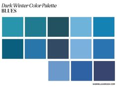 Let’s find your best blues! Using all 12 seasonal color palettes, this guide will help you understand the blues in your palettes and how to use them. Seasonal color doesn’t need to be complicated, find your best colors with these visuals. Including all 12 season: dark autumn, true autumn, soft autumn, soft summer, true summer, light summer, light spring, true spring, bright spring, bright winter, true winter and dark winter (sci/art) Seasonal Color Palette