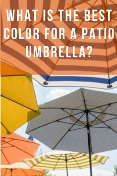 What Is The Best Color For A Patio Umbrella Pool Deck Umbrella Ideas, Outdoor Patio Umbrella Ideas, Pool Umbrella Ideas Outdoor Patios, Deck Umbrella Ideas, Pool Umbrella Ideas, Outdoor Umbrella Ideas, Patio Umbrella Ideas, Patio Color Schemes, Black Patio Furniture