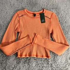 New With Tags Orange Long Sleeve Shirt, Orange Long Sleeve, Wild Fable, Shirt Color, Color Orange, Long Sleeve Shirt, Sleeve Shirt, Colorful Shirts, Long Sleeve Tees