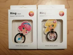 Finger Ring, Ring Holder, Mobile Phone, Kitty, China, Ring, Anime