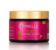 Achieve beautiful styles and healthier hair with Mielle’s Pomegranate & Honey Twisting Souffle. • A specially formulated Type 4 hair product• Conditions and protects every strand• Smells good and feels great• Provides semi-deep definition From washing to styling, you can trust Mielle to create the Type 4 hair products you need. Bring home this styling twisting souffle for your next twist-out, braidout, or bantu knots, and enjoy intense hydration and natural shine! Made with organic ingredien Mielle Twisting Souffle, Curl Definition, Hair Milk, Hair Care Regimen, Bantu Knots, Hair Supplies, Hair Porosity