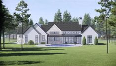 this is an artist's rendering of the house