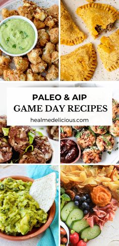 paleo and aip game day recipes