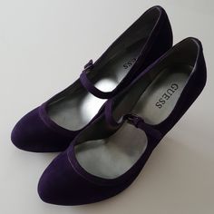 Nib Guess Payne Suede Shoes Us 8 Deep Purple Guess Collection Mandala Journal, Whimsical Goth, Twilight Dr, Purple Heels, Dr Shoes, Hogwarts Dr, Purple Shoes, Purple Suede, Guess Shoes