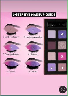 If you’re getting bored with your everyday eyeshadow look, you may feel the urge to try something new. Colourful eyeshadow looks are… Diy Pink Eyeshadow, Jeffree Star Androgyny Palette Looks, Colourpop Eyeshadow Looks Step By Step, Eye Shadow Application Chart, Highlighter Eye Makeup, How To Do Eyeshadow Step By Step, Eyeshadow Patterns, How To Do Eye Shadow, Colorful Eyeshadow Looks Step By Step