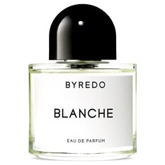 The pure and simple scent of Blanche is applicable to everyday wear as its ingredients offer a premium base. Byredo evokes a feeling of innocence with Blanche as notes of white rose coincides with other florals and herbs. Protected in a glass container, the perfume is a lifestyle product that can fit any aesthetic. DUE TO THE LIMITED NATURE OF THIS PRODUCT, ALL SALES ARE FINAL. THIS ITEM IS NOT ELIGIBLE FOR DISCOUNTS OR SPECIAL PROMOTIONS. Top: Aldehyde, pink pepper, white rose Heart: Neroli, pe Byredo Parfums, Greece House, Makeup Things, House Shopping, Blonde Wood, Fragrances For Women, Perfume Samples, Mixed Emotions, Slow Dance