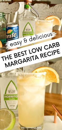 the best low carb margarita recipe