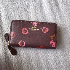 Brand New !!! Bags Coach, Coach Wallet, Coach Bags, Zip Around Wallet, Wallets, Bag Lady, Wallet, Brand New, Fast Delivery