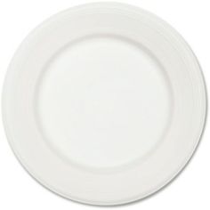 an empty white plate on a white background