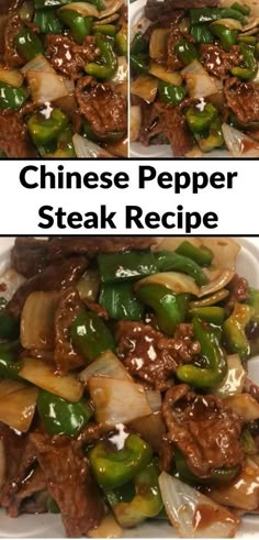 Pepper Steak Recipe Easy, Chinese Pepper Steak Recipe, Pasta Recipes With Ground Beef, Chinese Beef Recipes, Ground Beef Recipes Pasta, Beef Recipes Pasta, Ground Beef Recipes Quick, Chinese Pepper Steak, Chinese Beef