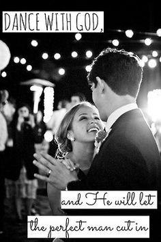 a black and white photo of a bride and groom dancing at their wedding reception, with the caption save the date