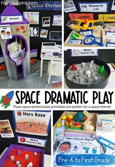 the space dramatic play is perfect for preschool