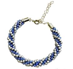 Womens Bracelet Jewelry Kumihimo Silver Seed Beads Blue Crystals Handmade | eBay Blue Beaded Braided Bracelets For Jewelry Making, Blue Braided Bracelet With Colorful Beads, Blue Braided Bracelet With Colorful Round Beads, Blue Braided Bracelets With Colorful Beads For Gift, Handmade Blue Braided Bracelets With Round Beads, Womens Bracelet, Bracelet Jewelry, Blue Beads, Blue Crystals