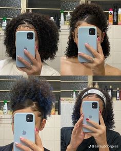 Mixed Curly Hair, Cute Curly Hairstyles, Natural Hair Updo, Curly Hair Inspiration