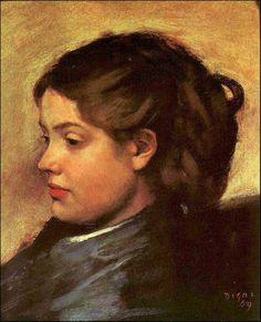 Edgar Degas Art, Side Portrait, Mary Cassatt, Joan Mitchell, Amedeo Modigliani, Auguste Rodin, Camille Pissarro, Edgar Degas